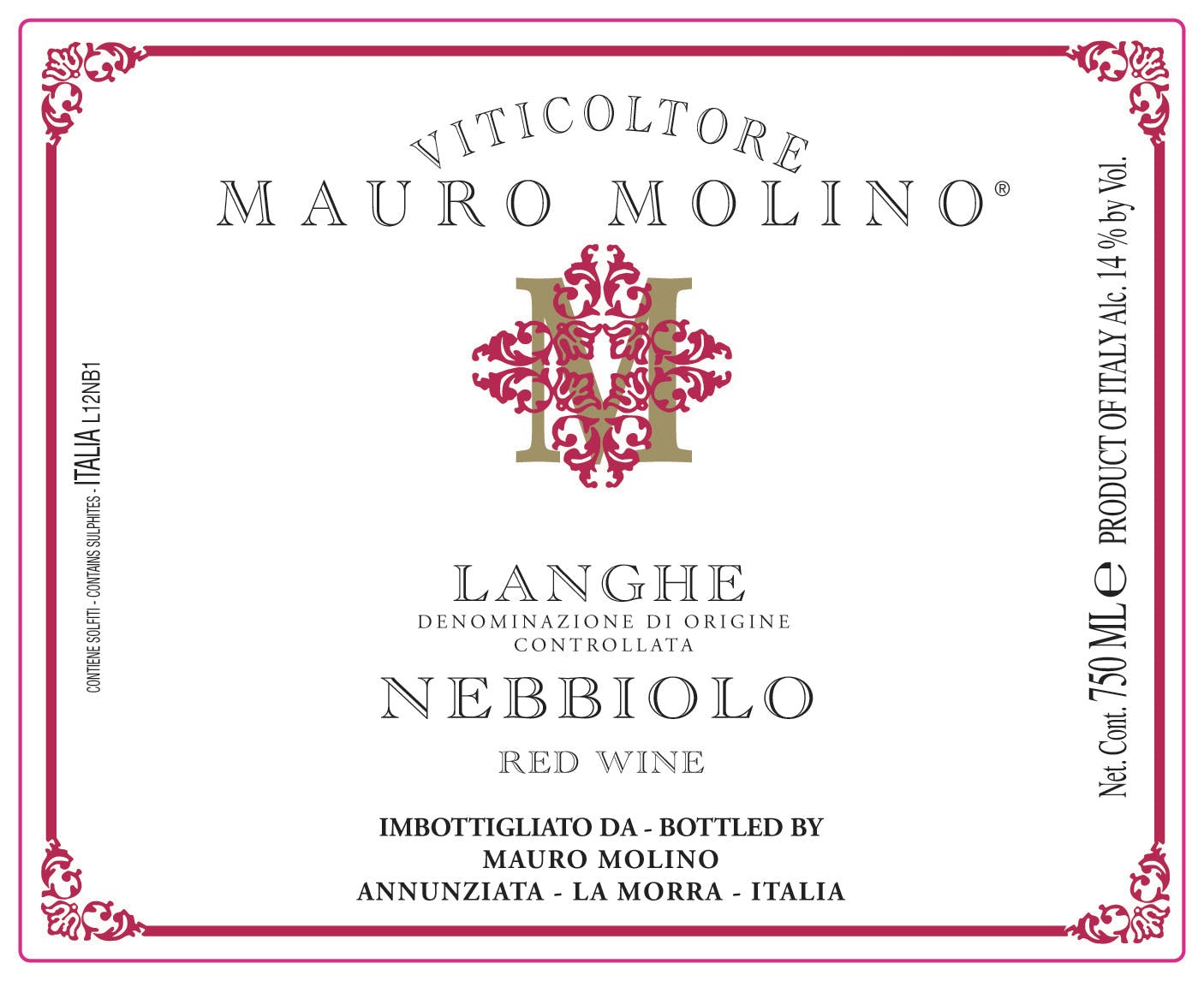 Molino Mauro Nebbiolo
