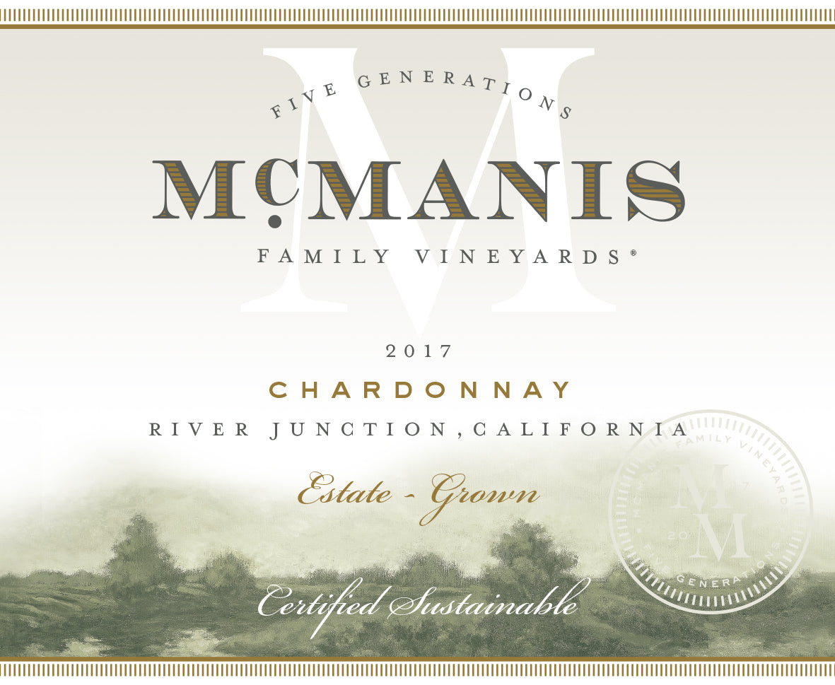 McManis Chardonnay River Junction AVA
