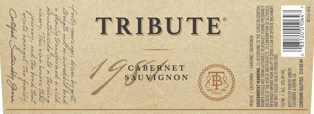 Tribute Cabernet Sauvignon, California