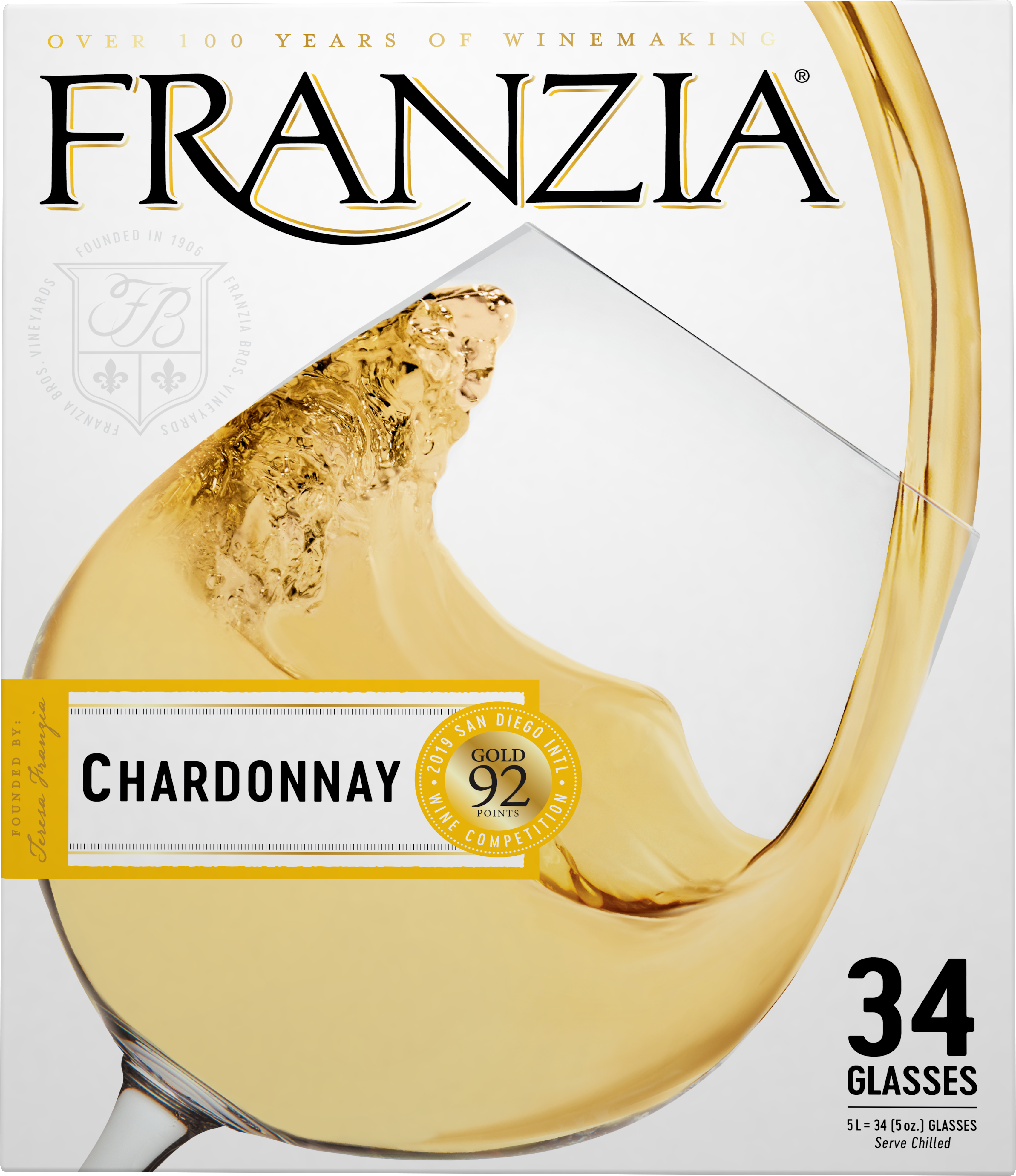 Franzia Chardonnay 5.0L