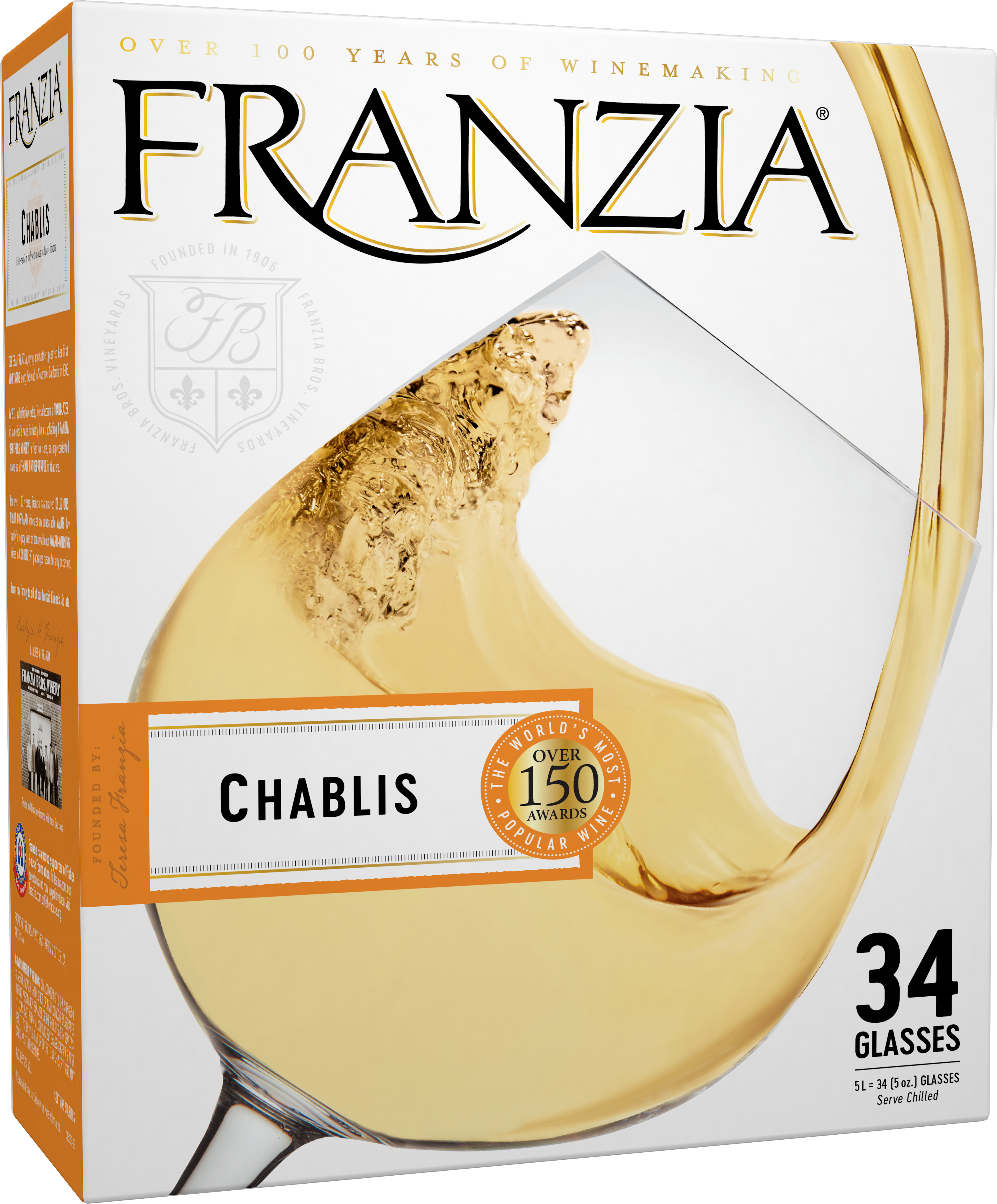 Franzia Chablis 5.0L