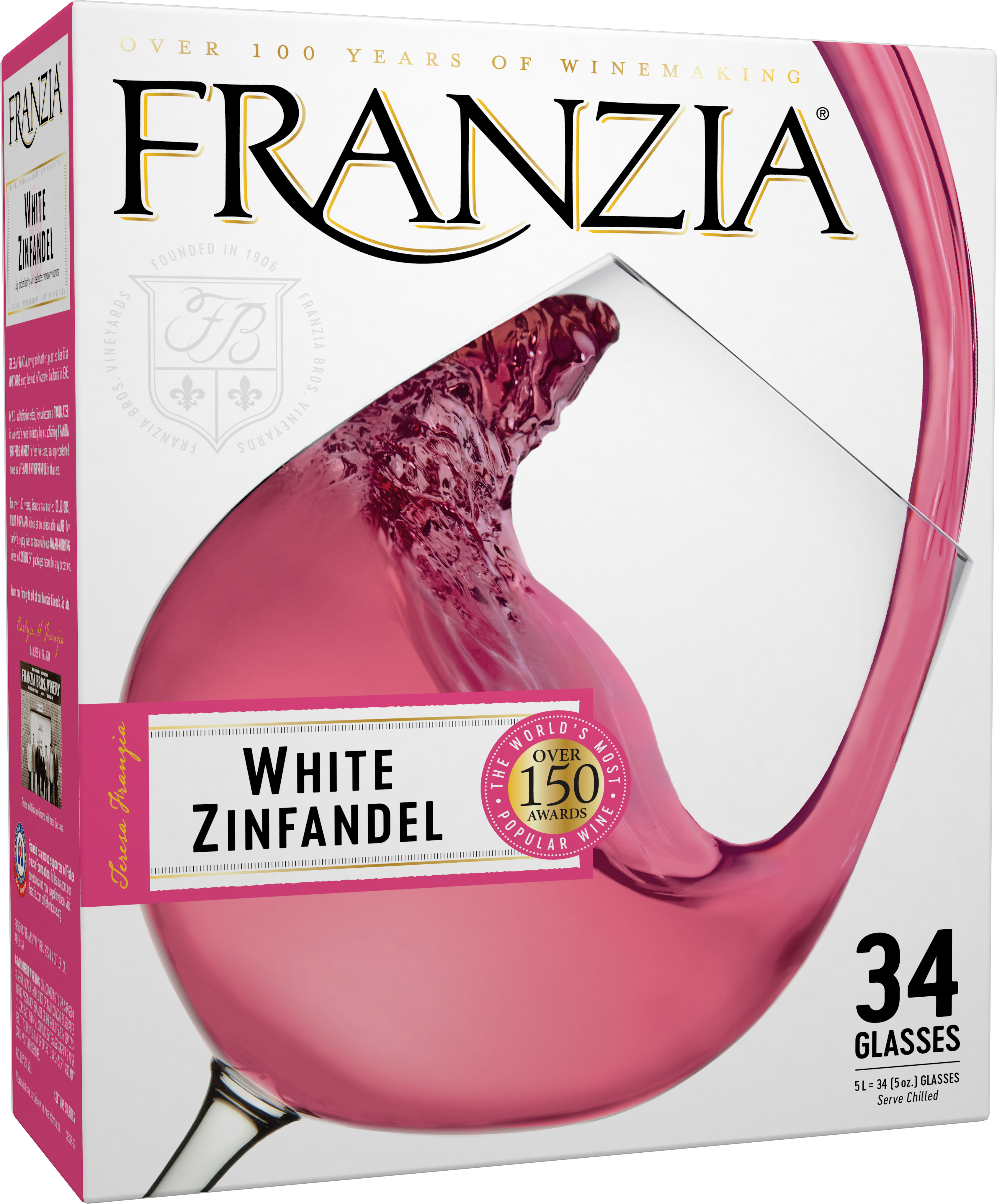 Franzia White Zinfandel 5.0L