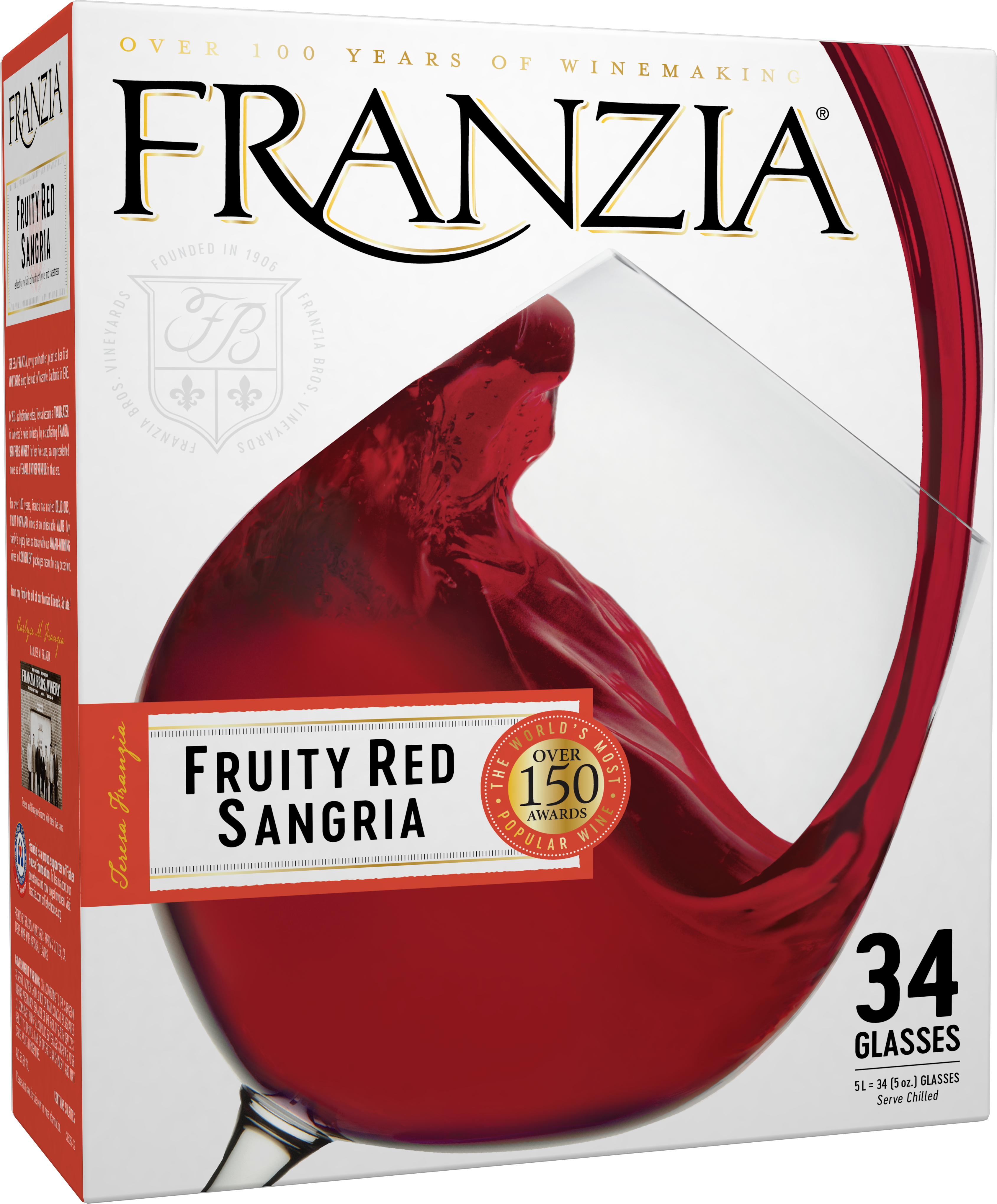 Franzia Fruity Red Sangria 5.0L