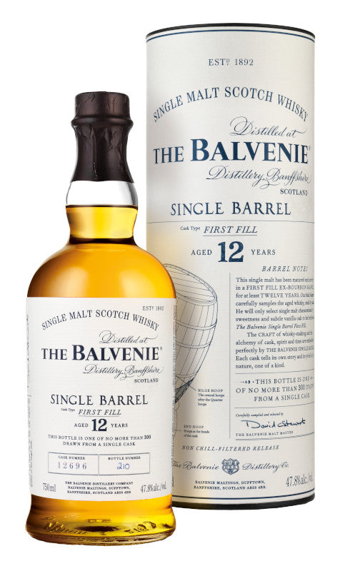 BALVENIE SINGLE BARREL-12 YR