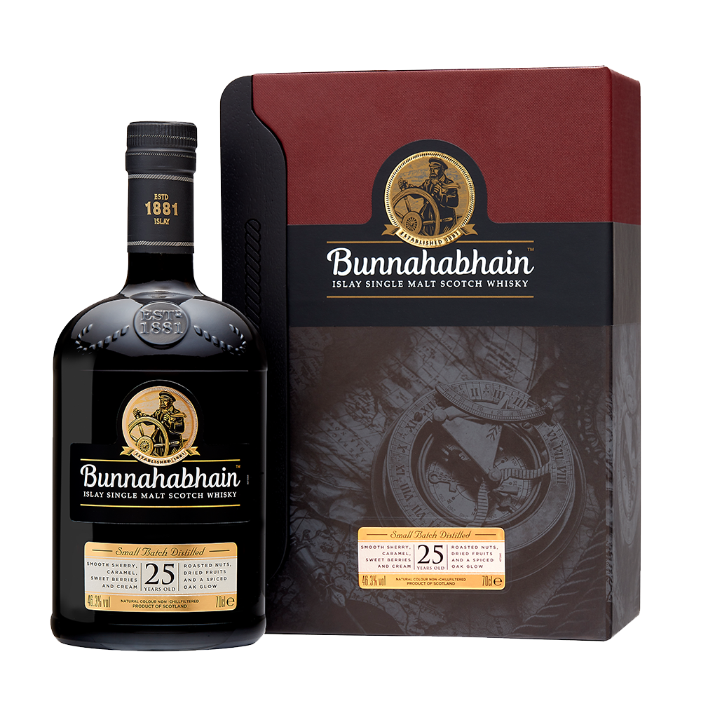 BUNNAHABHAIN SINGLE MALT-25 YR