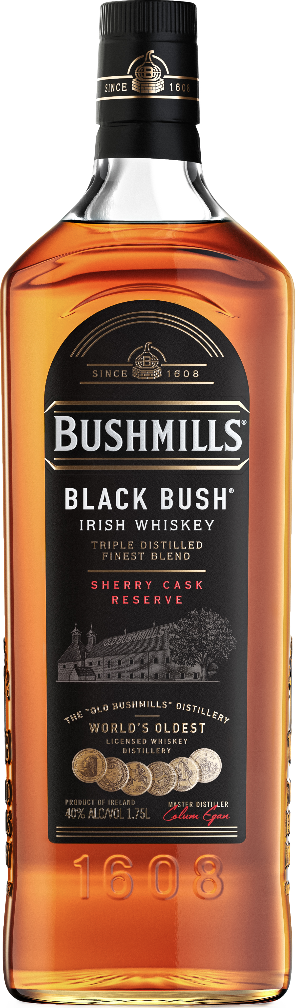 BUSHMILLS BLACK BUSH (IRISH) 1750ML