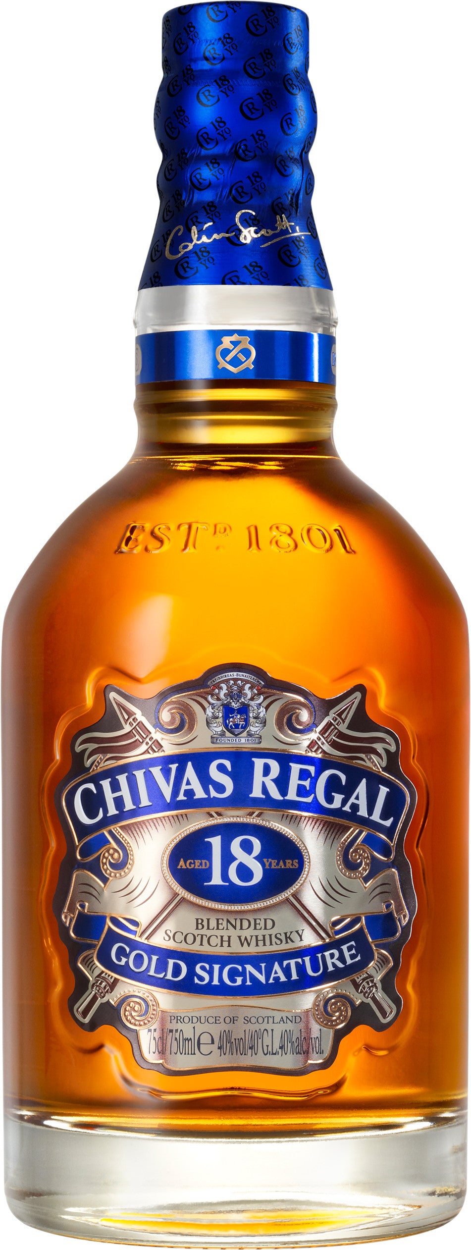 Chivas Regal Scotch 18 Yr 750ml – BevMo!