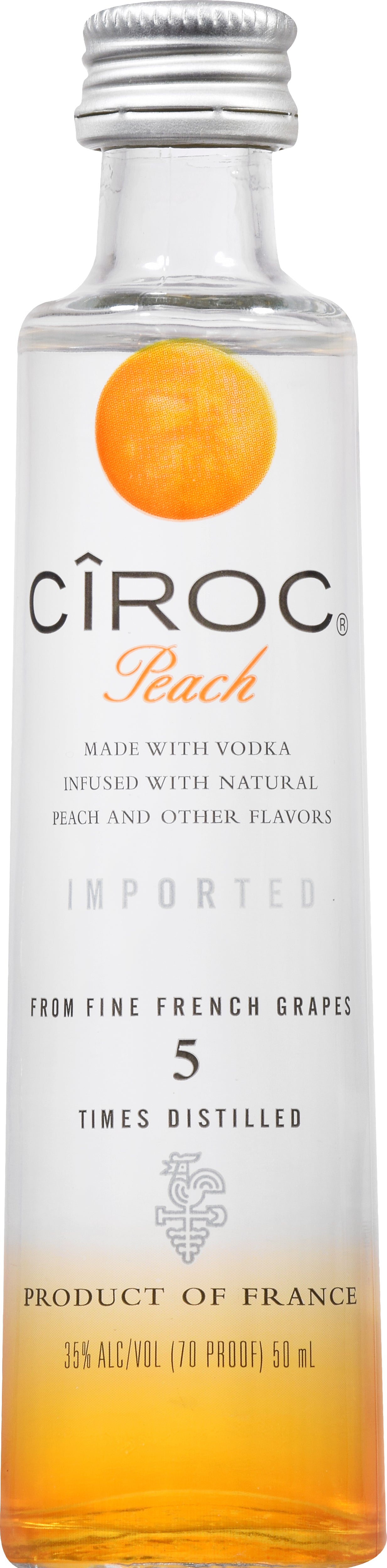 Ciroc 'Peach' Vodka 50ml :: Vodka