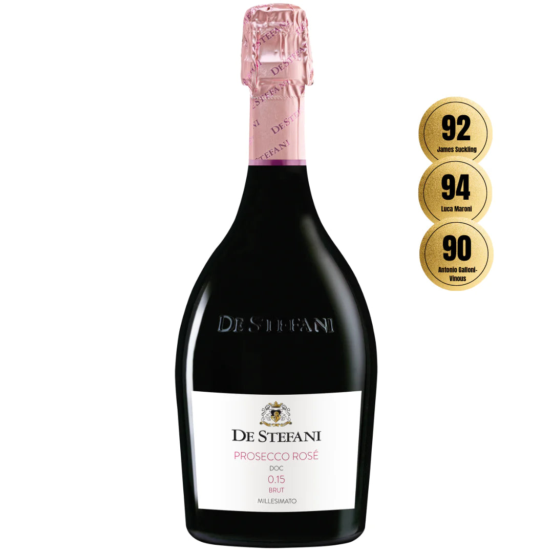 デューティーマジェスティー　15ポンド DeStefani Prosecco 0.15 Rosé