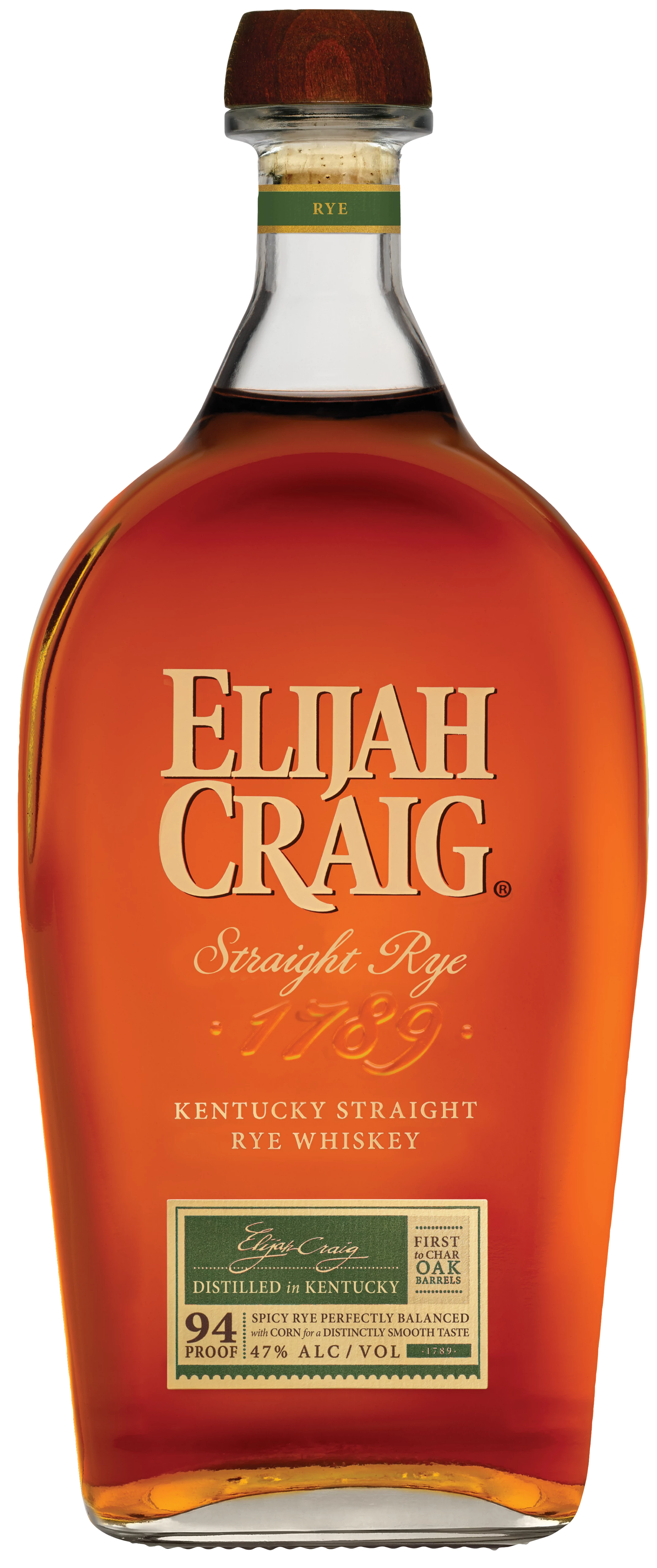 ELIJAH CRAIG STAIGHT RYE WSKY 1750ML