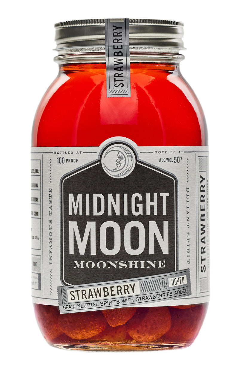 MIDNIGHT MOON STRAWBERRY Moonshine BeverageWarehouse