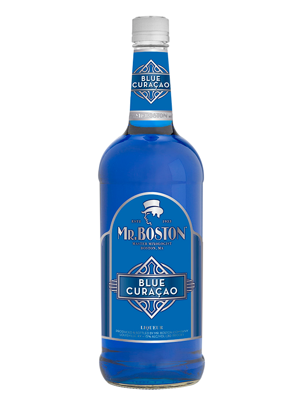 Mr Boston Blue Curacao - 1 L