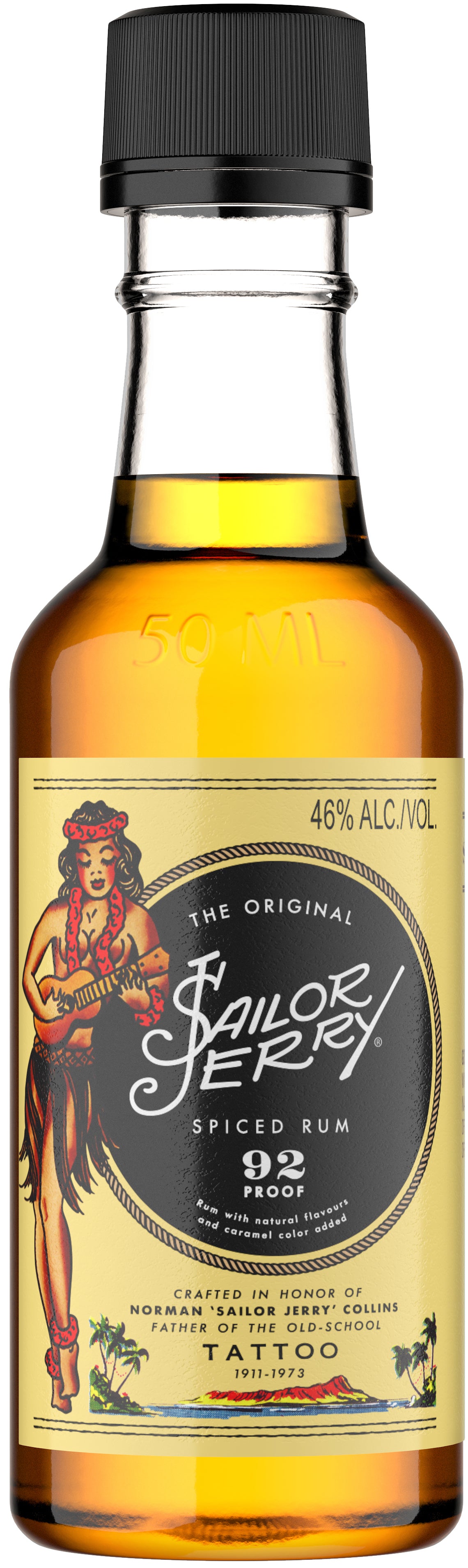 SAILOR JERRY SPICED NAVY PL 50ML SLEEVE (10 BOTTLES)
