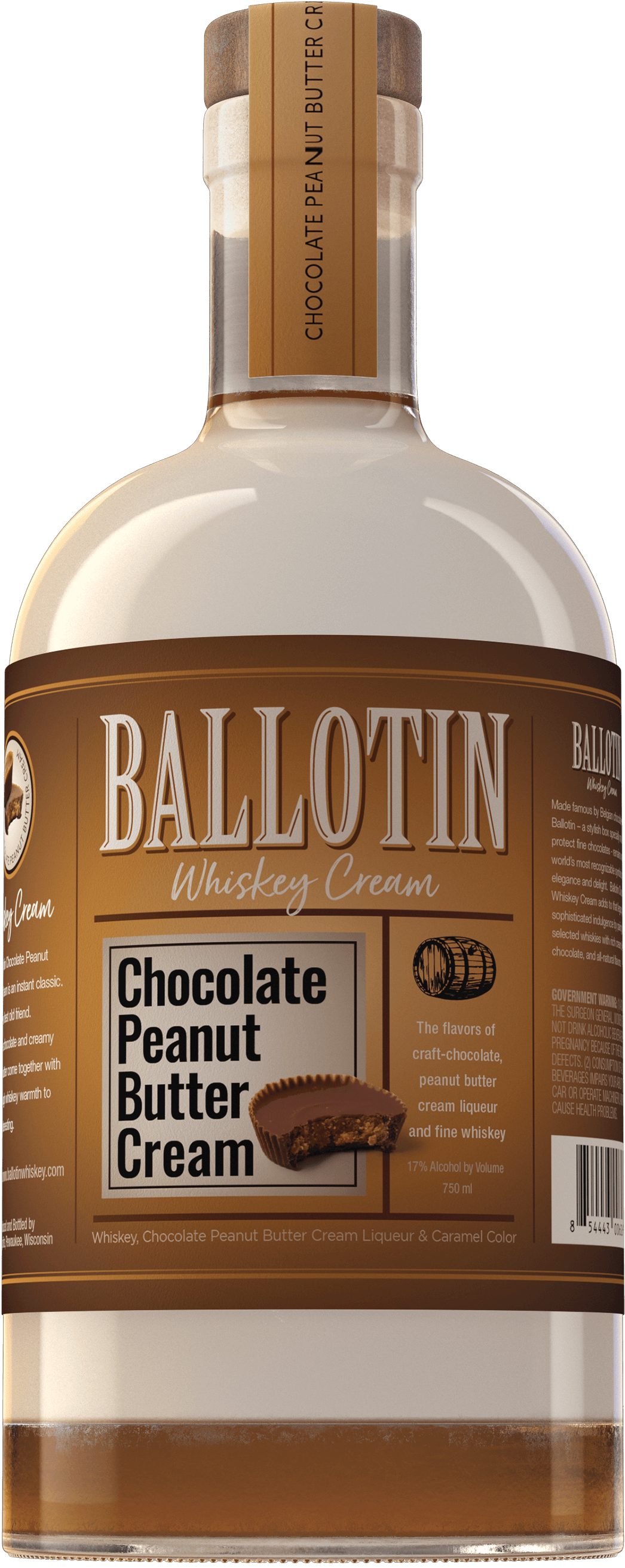 BALLOTIN CHOC PB WHISKEY CREAM Cream BeverageWarehouse