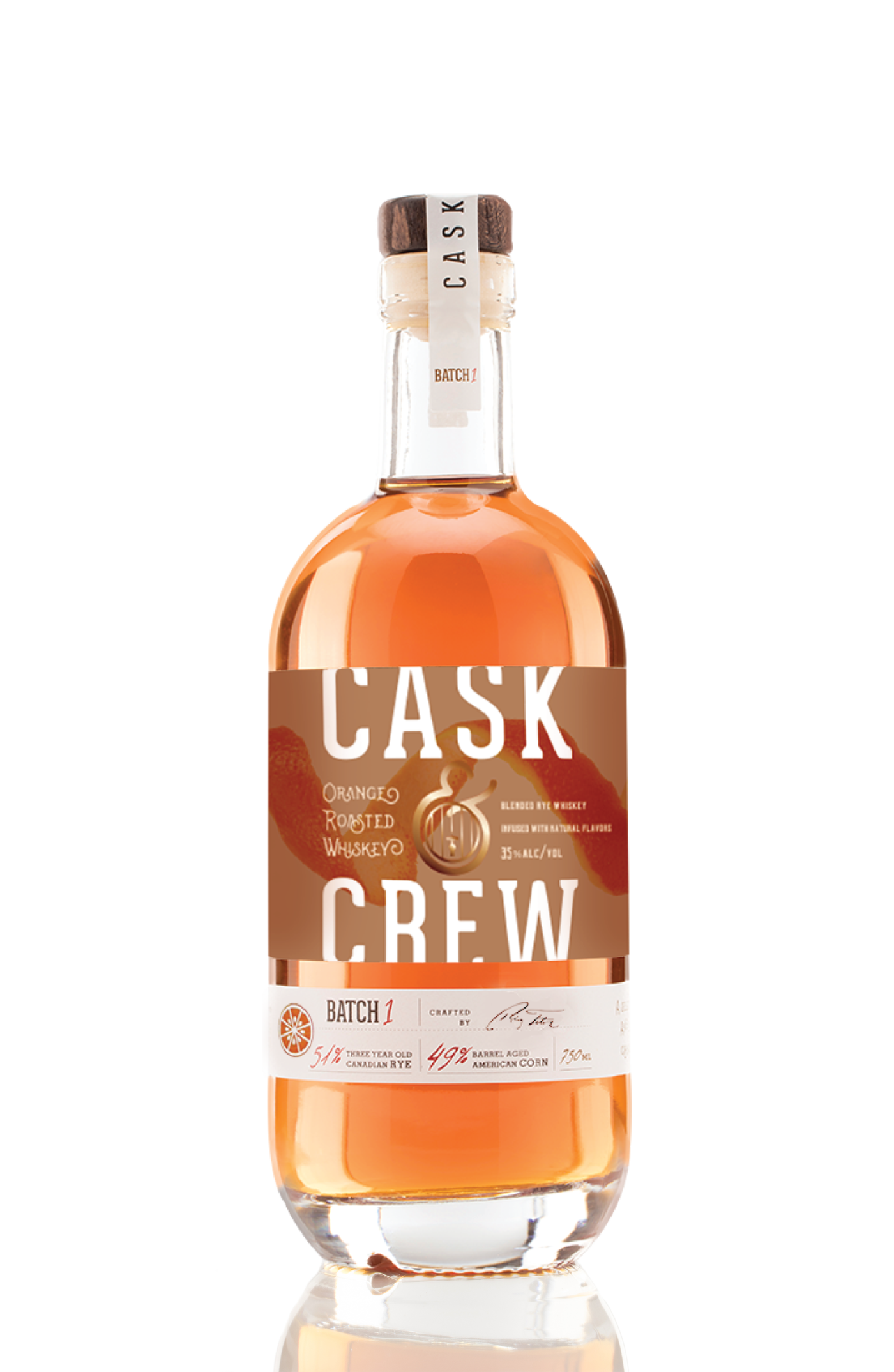 CASK & CREW ORANGE ROAST WHISK Flavored Whiskey BeverageWarehouse