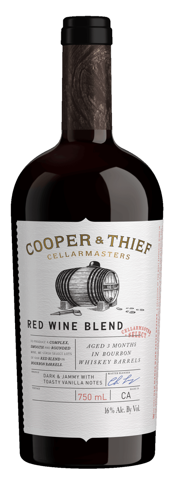 Cooper & Thief Bourbon Barrel Aged Red, California