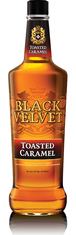 BLACK VELVET TOASTED CARAMEL Flavored Whiskey BeverageWarehouse