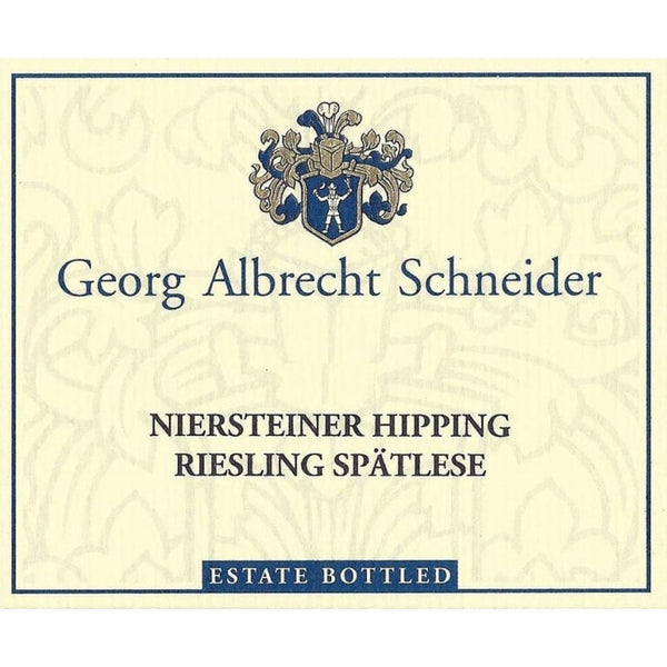 Schneider, Georg Albrecht Schneider Niersteiner Hipping Riesling Spatlese