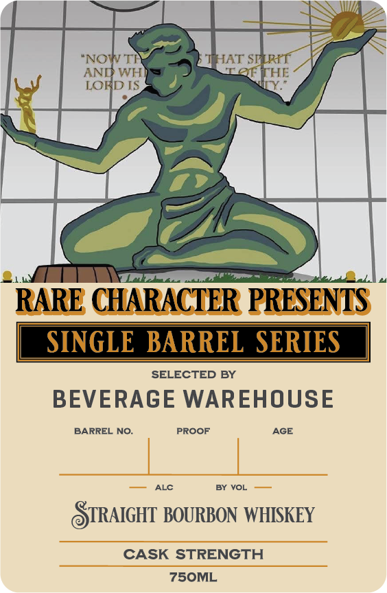 Rare Character Single Barrel Bourbon Cask Strength