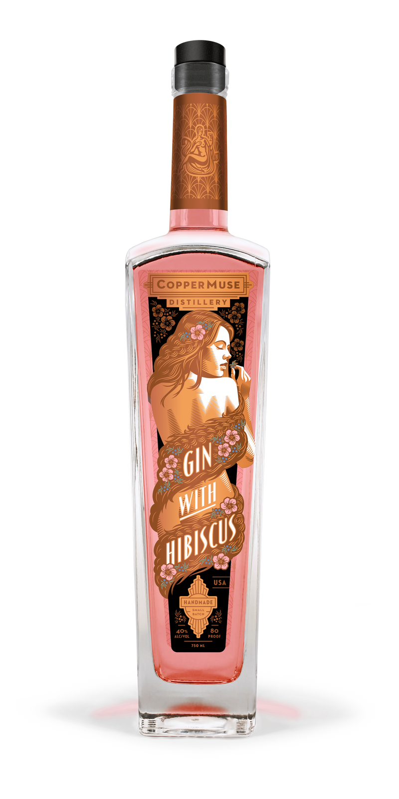 COPPERMUSE GIN WITH HIBISCUS