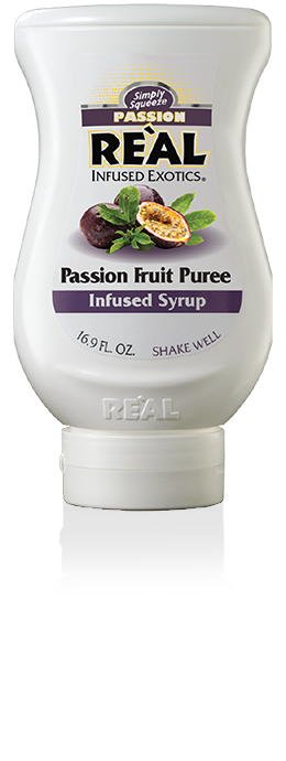 Passion Real Infused Syrup Passion Fruit 16.9oz