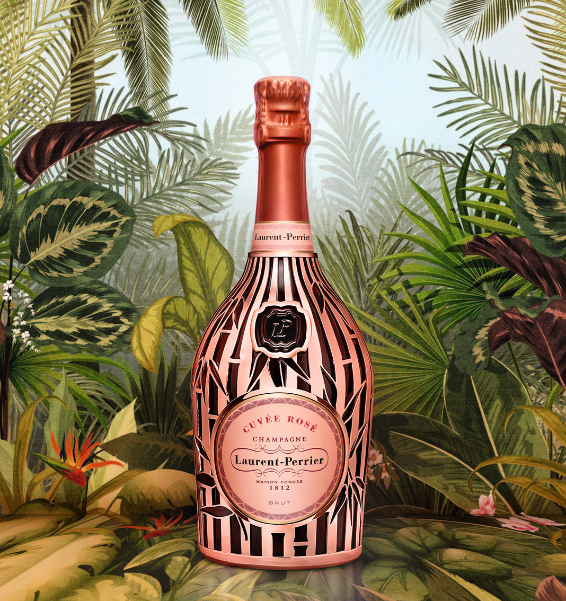 Laurent Perrier Cuvee Rose, Bamboo Jacket - BeverageWarehouse