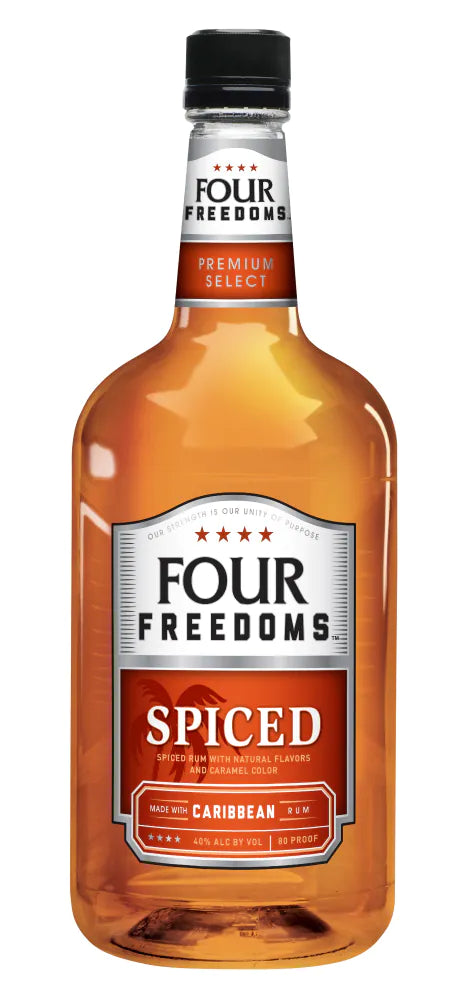 FOUR FREEDOMS SPICED RUM PL 1750ML