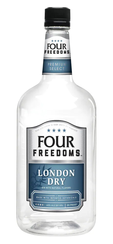FOUR FREEDOMS LONDON DRY PL 1750ML