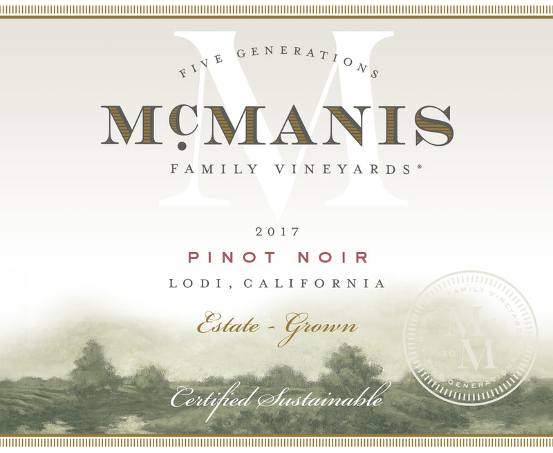 McManis Pinot Noir Estate Grown, Lodi