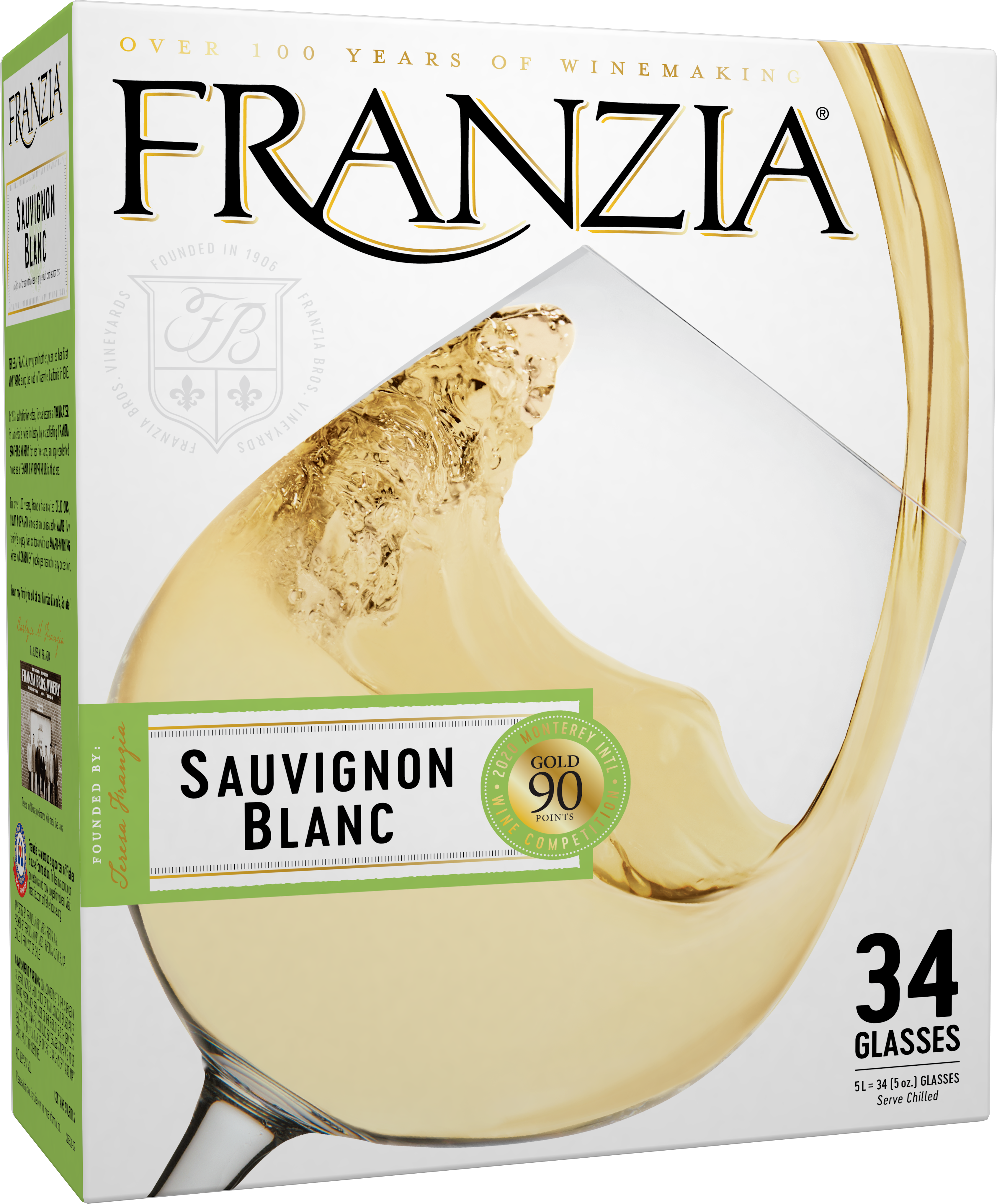 Franzia Sauvignon Blanc  5.0L