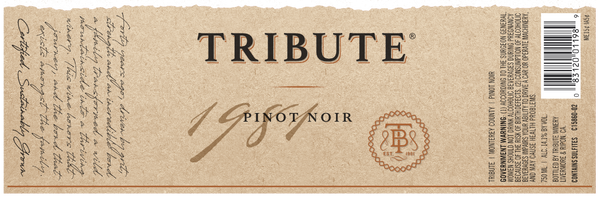 Tribute Pinot Noir, Monterey County