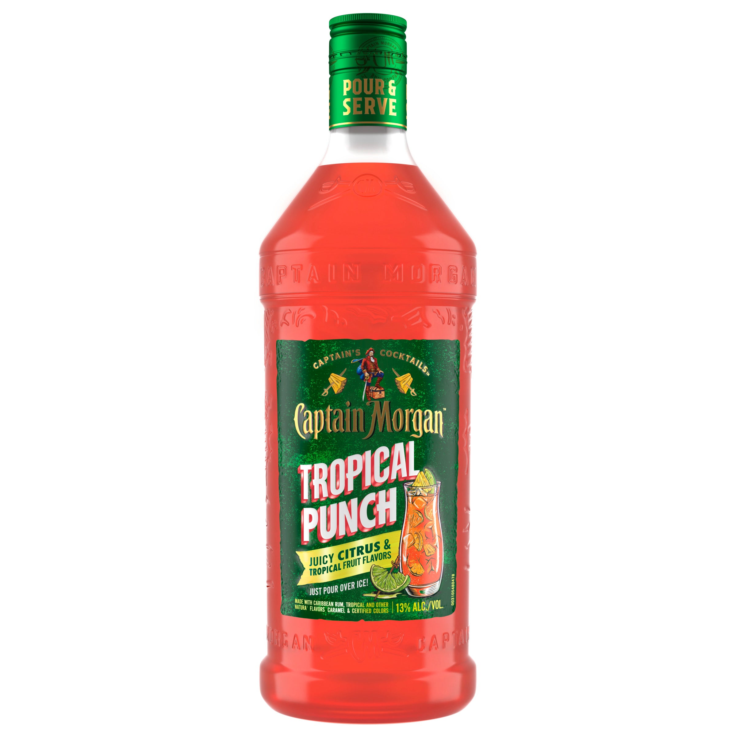 CAPTAIN MORGAN TROPICL PNCH PL 1750ML – BeverageWarehouse