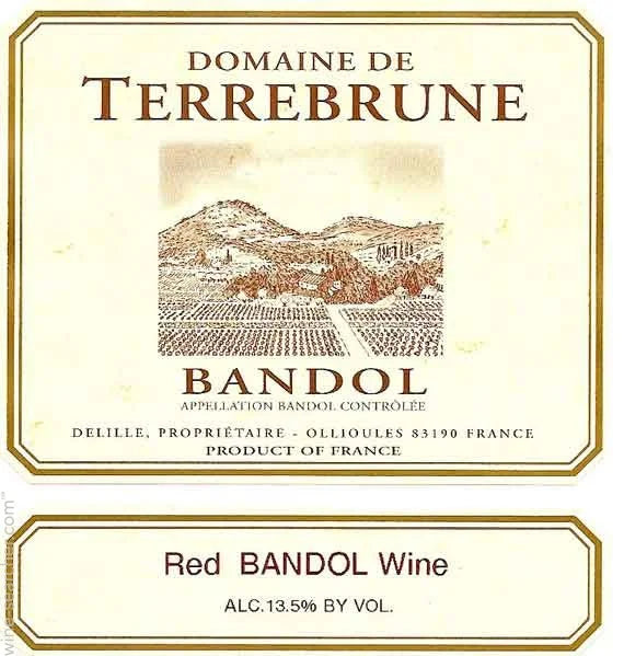 Terrebrune Bandol Rouge ROUGE