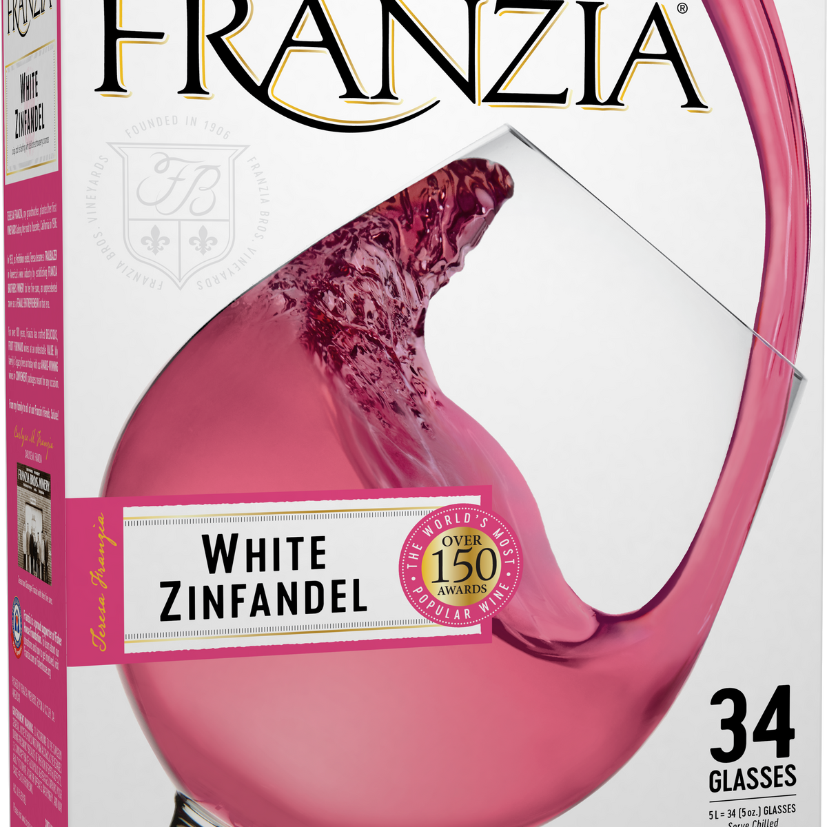 Franzia White Zinfandel 5.0L