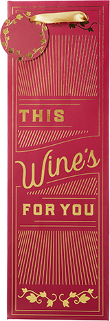 This Wine's For You Single Wine Bag by Cakewalk