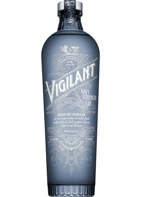 VIGILANT NAVY STRENGTH GIN Gin BeverageWarehouse