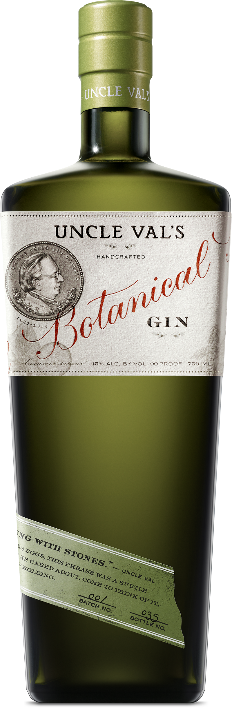 UNCLE VAL'S BOTANICAL GIN Gin BeverageWarehouse