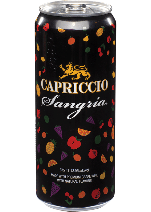 Capriccio Red Sangria Can 375ML