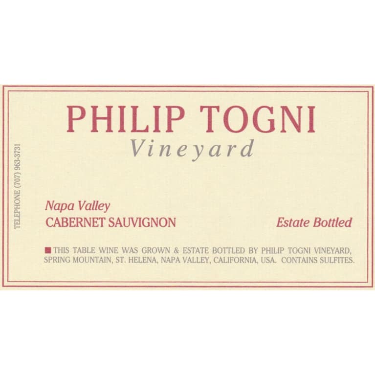 Philip Togni Cabernet Sauvignon