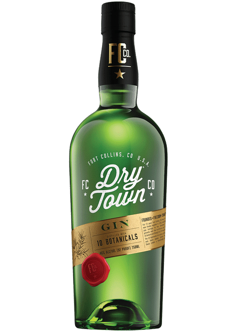 DRY TOWN 10 BOTANICALS GIN Gin BeverageWarehouse
