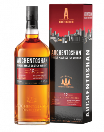 【週末限定】Auchentoshan 12 Year Old 75cl 43% AUCHENTOSHAN-12 YR