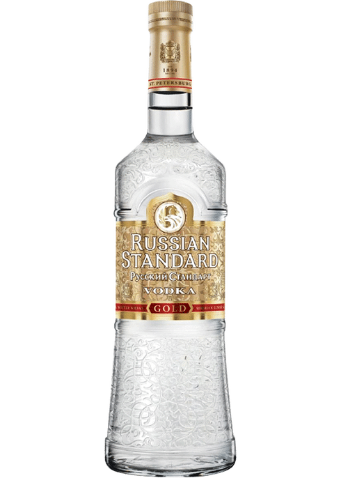 RUSSIAN STANDARD GOLD Vodka BeverageWarehouse