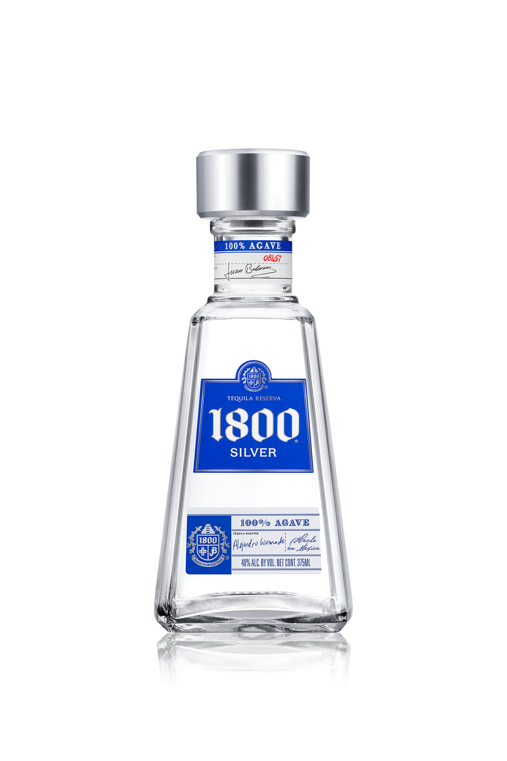 1800 SILVER 375ML (Pack of 12) – BeverageWarehouse