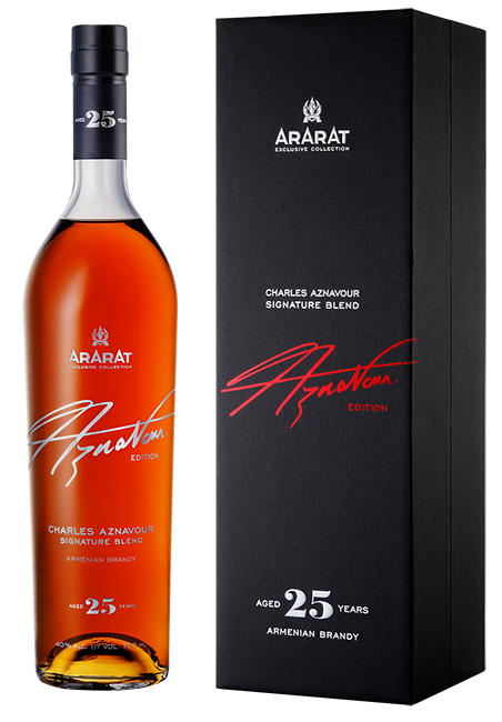 ARARAT CHARLES AZNAVAVOUR-25YR Brandy BeverageWarehouse