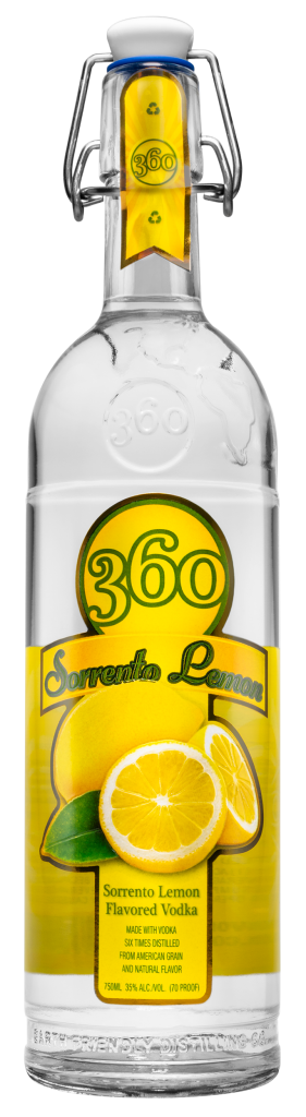 360 SORRENTO LEMON Vodka BeverageWarehouse