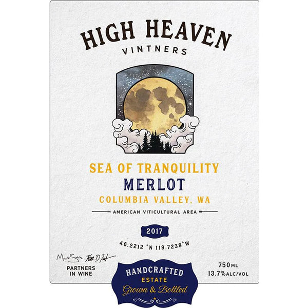 High Heaven Vin Sea of Tranquility Merlot