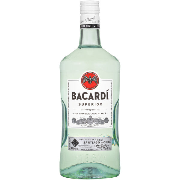 BACARDI SUPERIOR (P R) 1750ML