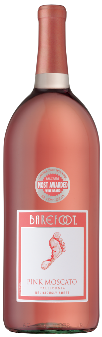 Barefoot Pink Moscato 1.5L (Pack of 6)