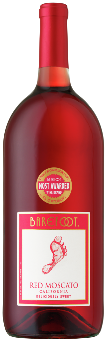 Barefoot Red Moscato 1.5L (Pack of 6)