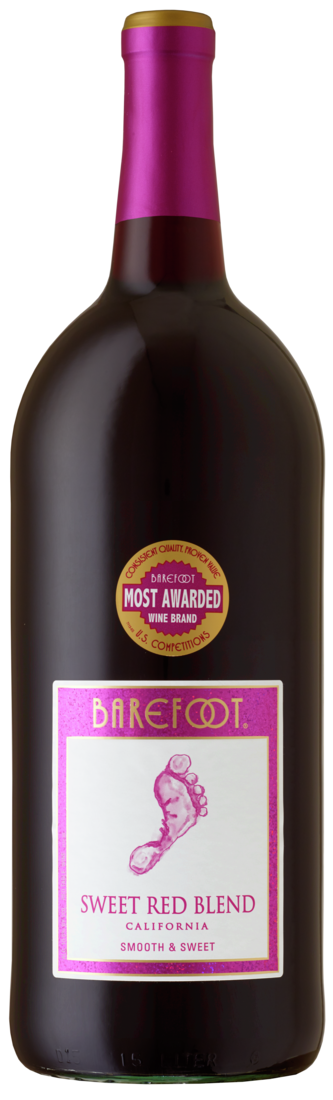 Barefoot Sweet Red 1.5L (Pack of 6)